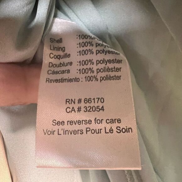 Anthropologie x Vineet Bahl Strapless Printed Cape Dress NWOT - Picture 8 of 9